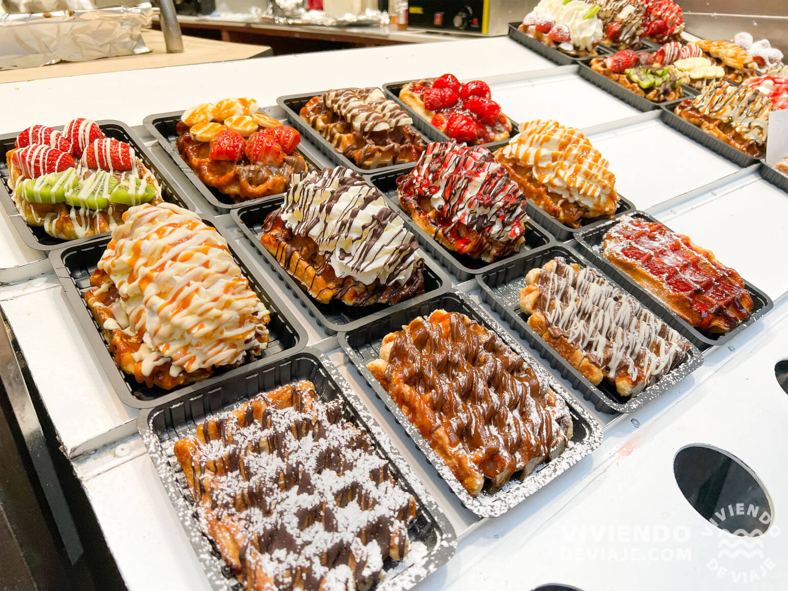Gofres en Bruselas