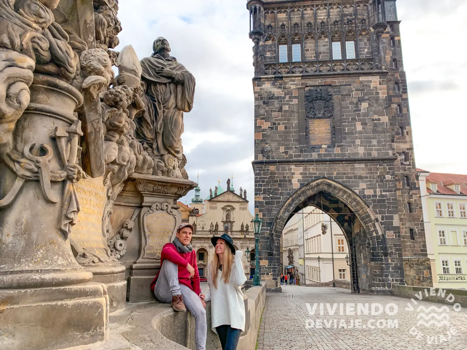 Puente de Carlos y la Torre del puente de la Ciudad Vieja | Praga en 5 días