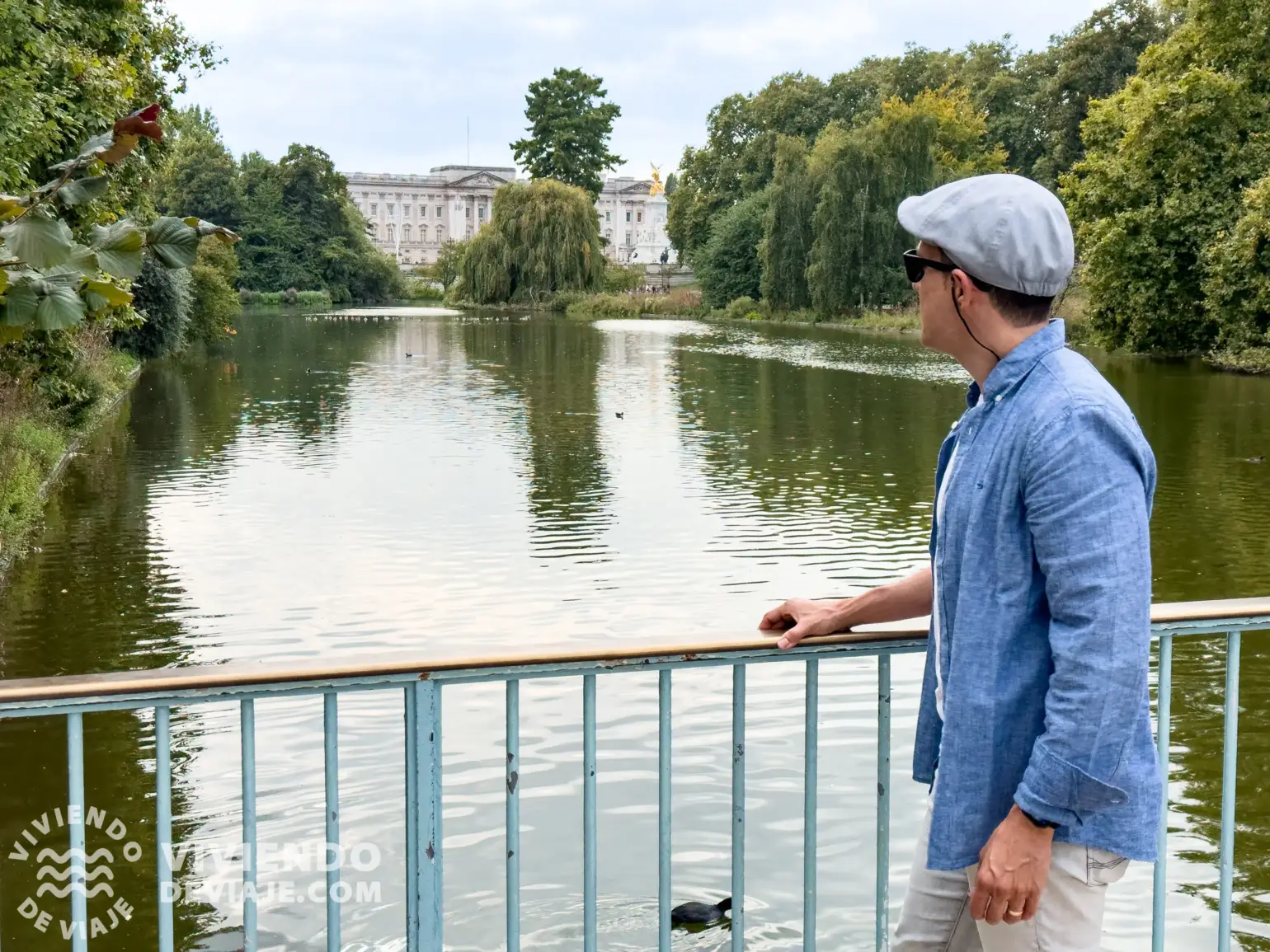 St James Park y el Palacio de Buckingham al fondo | Londres en 3 días